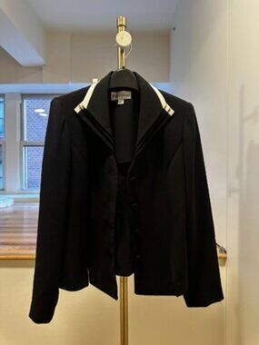 Danny & Nicole Vintage Black Suit Set (jacket and pant)